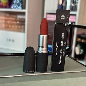 MAC $26msrp Cosmetics Powder Kiss Lipstick - Devoted to Chili
